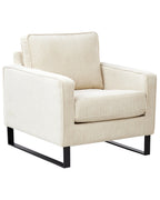 Armchair VIND Corduroy Light Beige