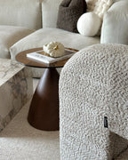 Armchair VIDSEL Chenille Beige