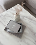 Coffee Table MALIBU Marble/ Gold