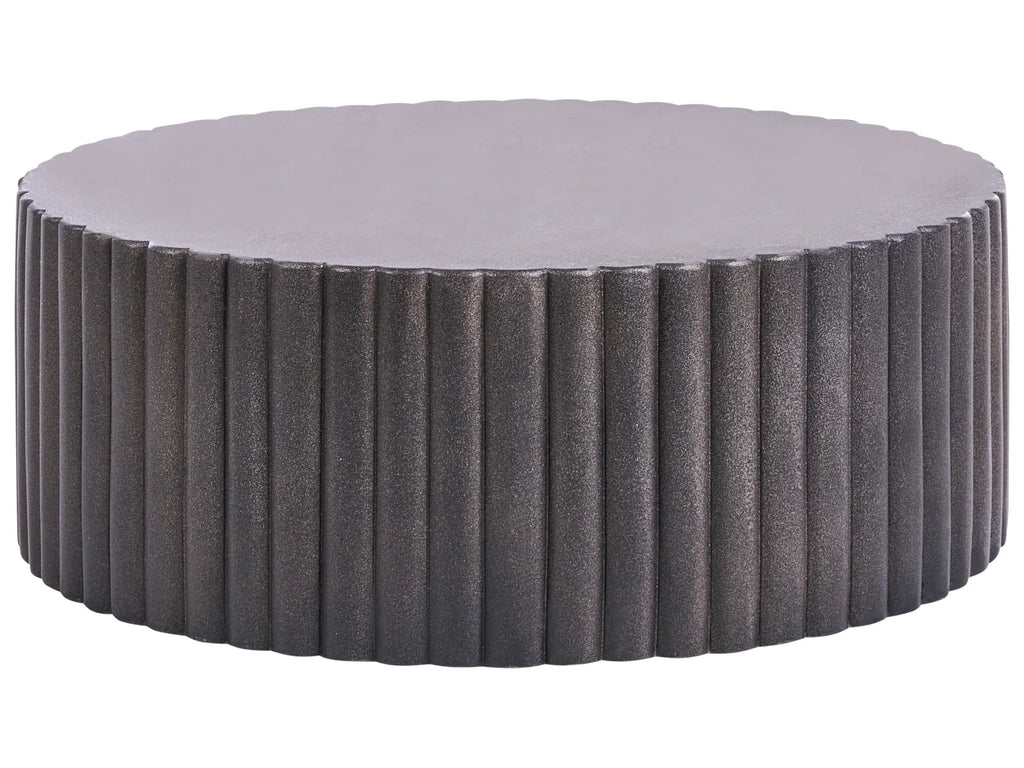 Coffee Table POZZA 117 cm 117 cm Black