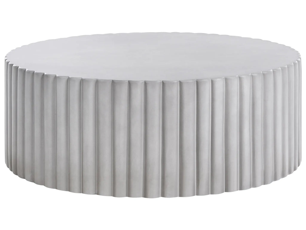 Coffee Table POZZA 117 cm 117 cm Grey