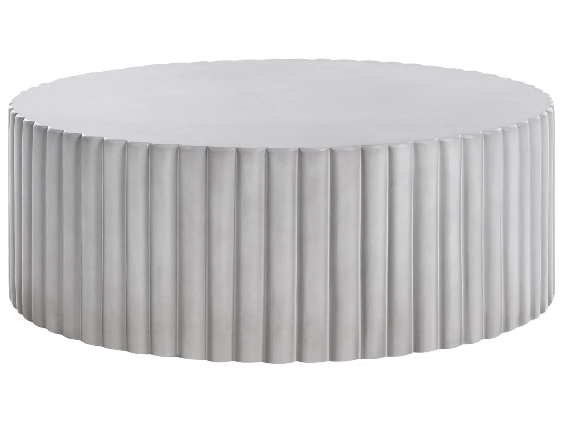 Coffee Table POZZA 117 cm 117 cm Grey
