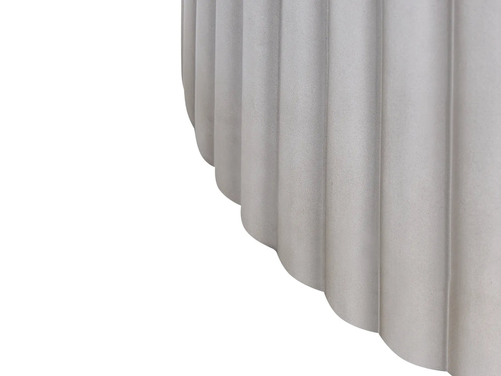 Coffee Table POZZA 117 cm 117 cm Grey