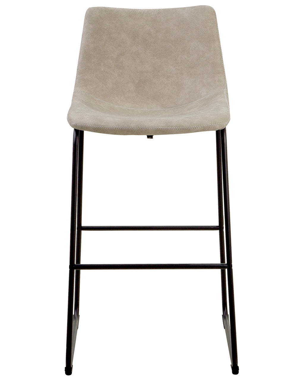 Set of 2 Bar Chairs FRANKS Beige