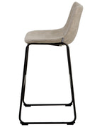 Set of 2 Bar Chairs FRANKS Beige