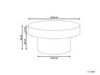 Coffee Table SEUL Dark Brown