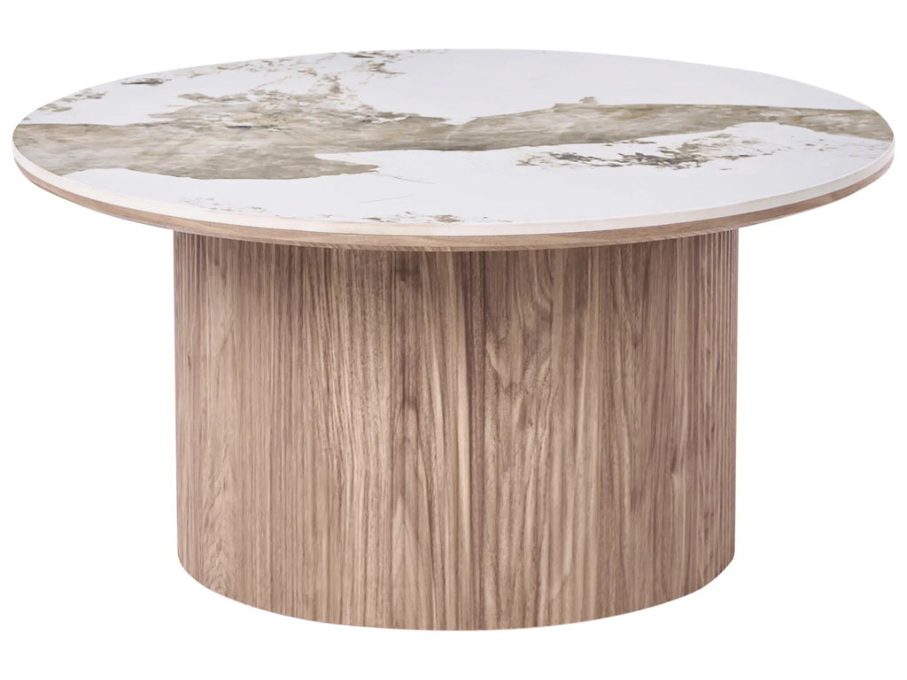 Coffee Table DORA Ceramic Brown