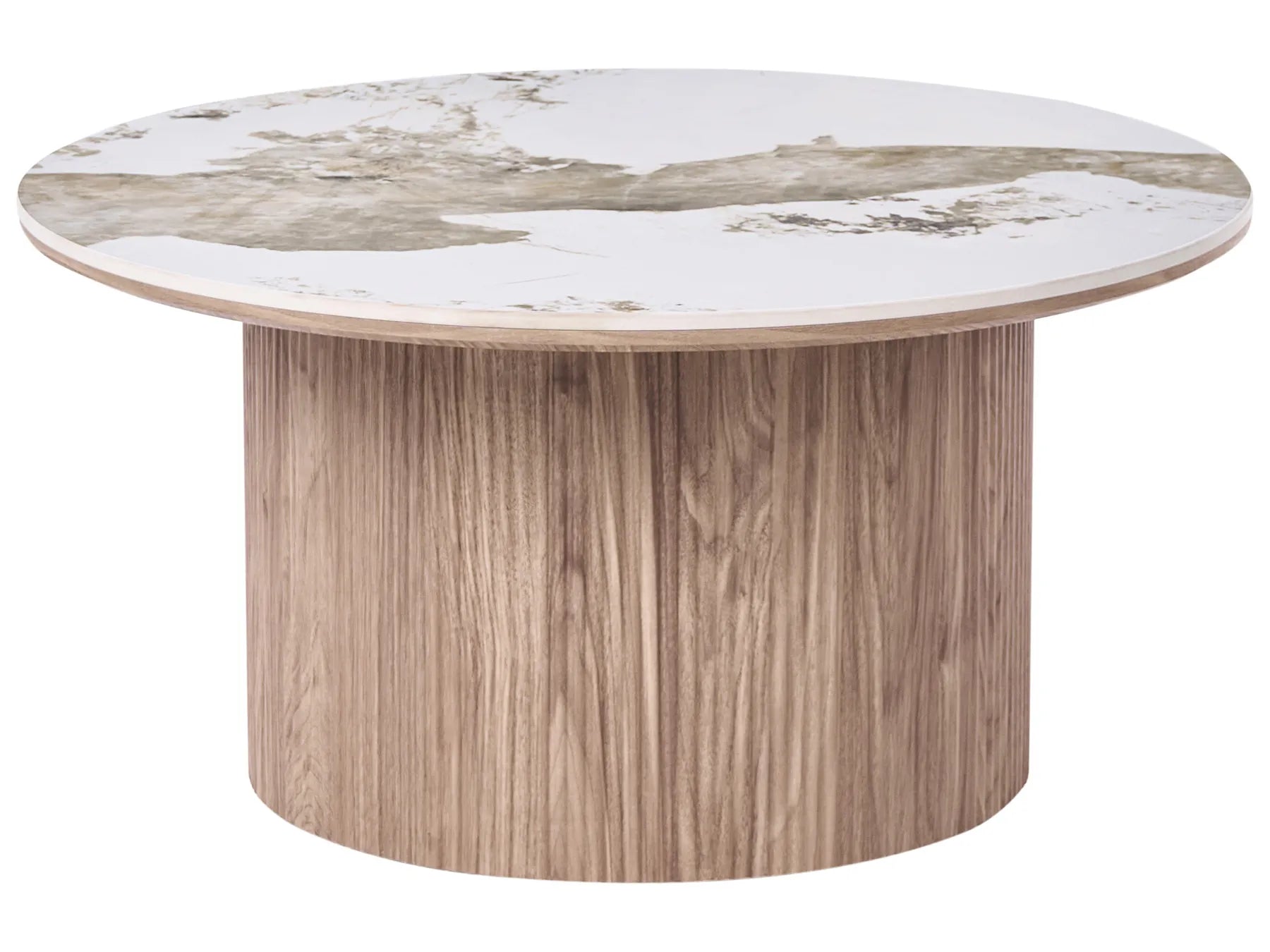 Coffee Table DORA Ceramic Brown