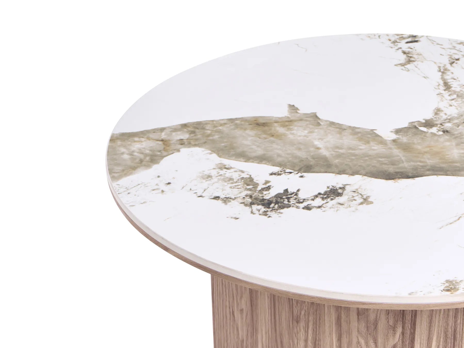 Coffee Table DORA Ceramic Brown