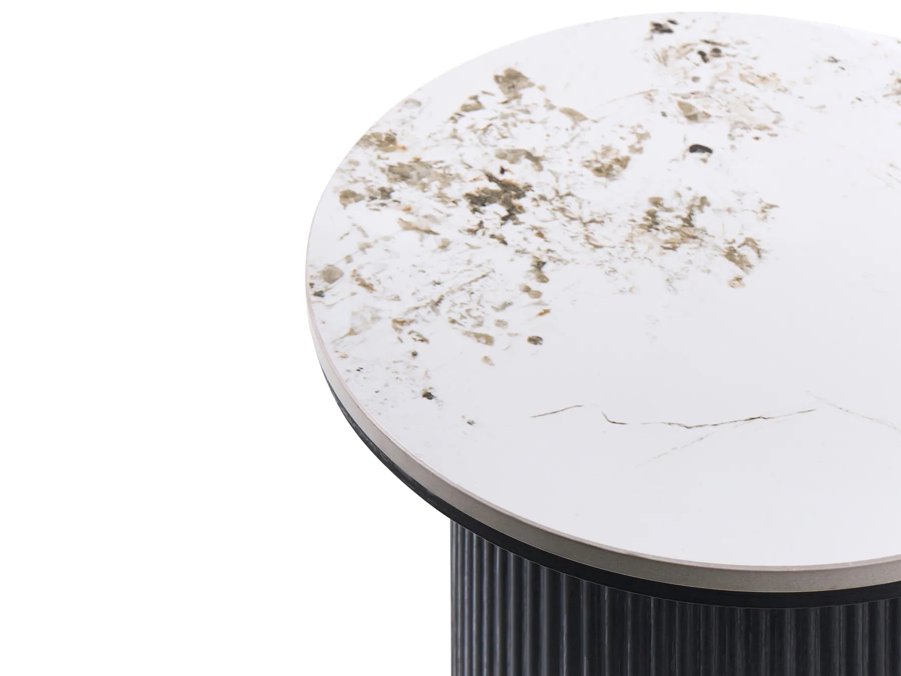 Side Table DORA Ceramic Black