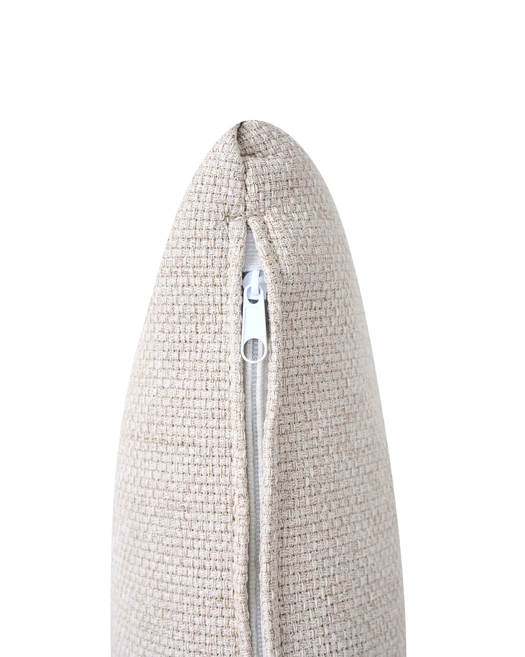 Armchair RINGEL with Cushions Fabric Light Beige