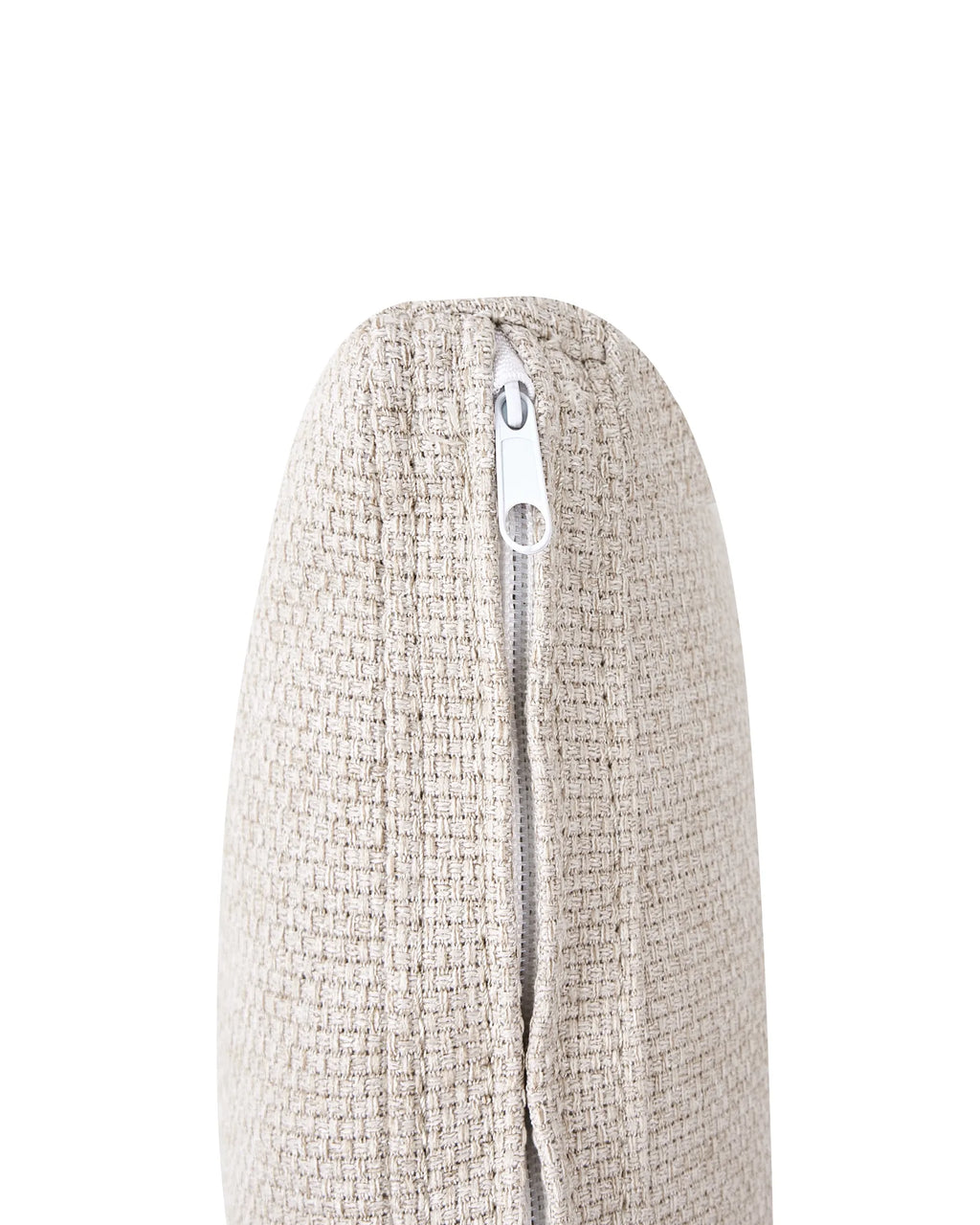 Armchair RINGEL with Cushions Fabric Light Beige