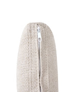Armchair RINGEL with Cushions Fabric Light Beige