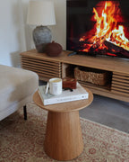Side Table WENLOCK Light Ash Wood