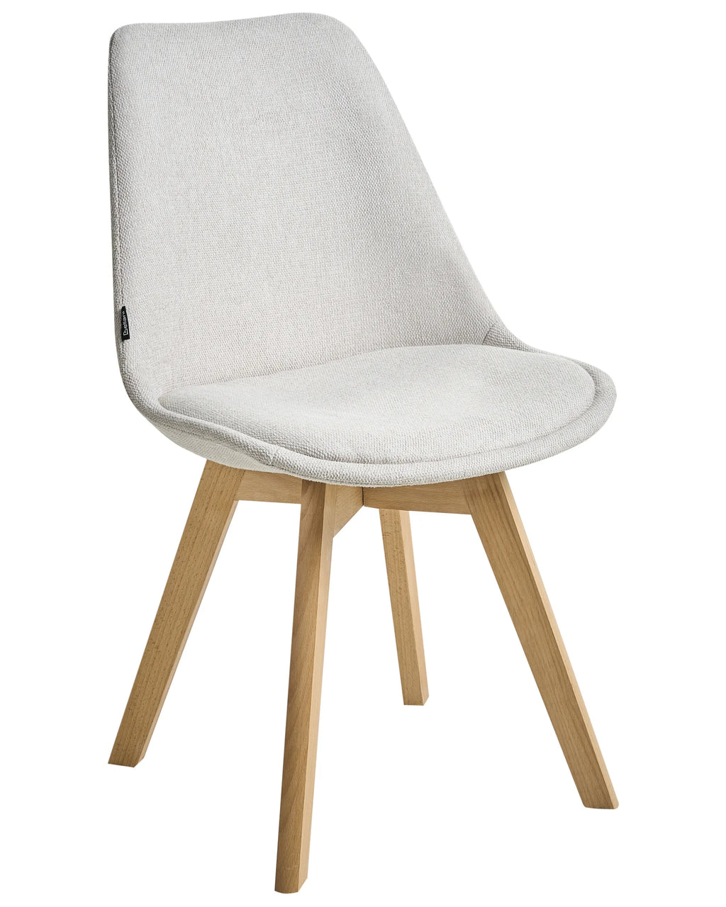 Set of 2 Dining Chairs DAKOTA II Fabric Off-White