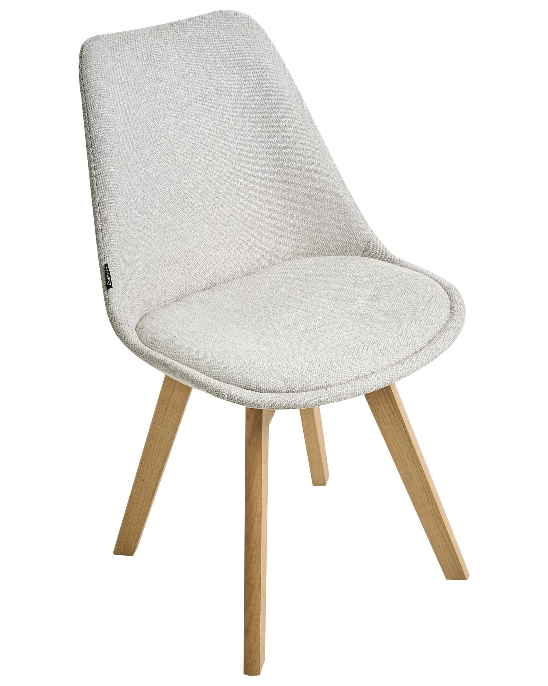 Set of 2 Dining Chairs DAKOTA II Fabric Off-White