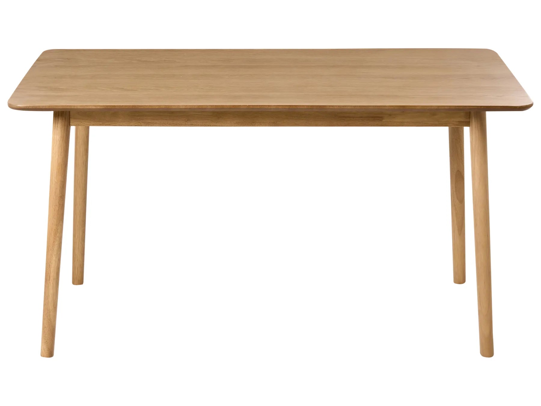 Dining Table ELVYN Light Oak 140 cm 80 cm