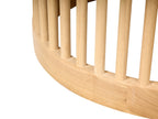 Dining Table BOYLE Light Oak 110 cm 110 cm