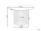 Dining Table BOYLE Light Oak 110 cm 110 cm