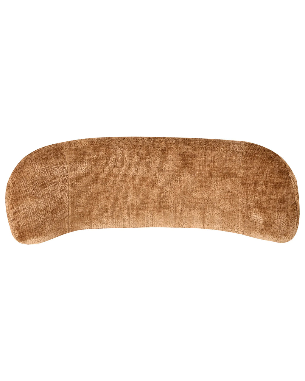 Swivel Armchair LIEKSA Chenille Golden Brown