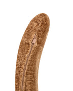 Swivel Armchair LIEKSA Chenille Golden Brown