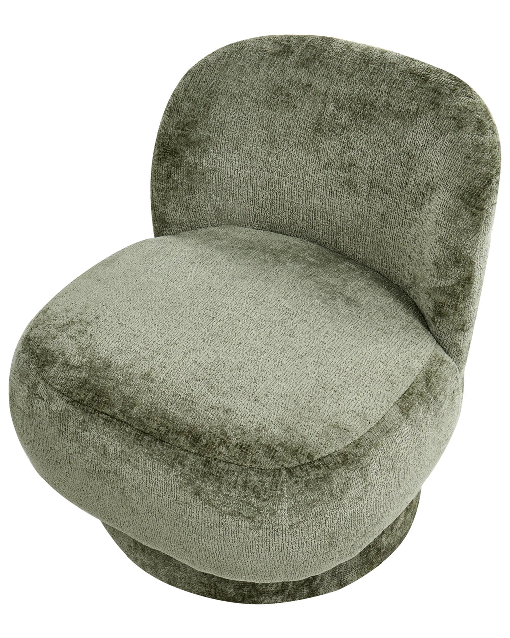 Swivel Armchair AYLO Chenille Green