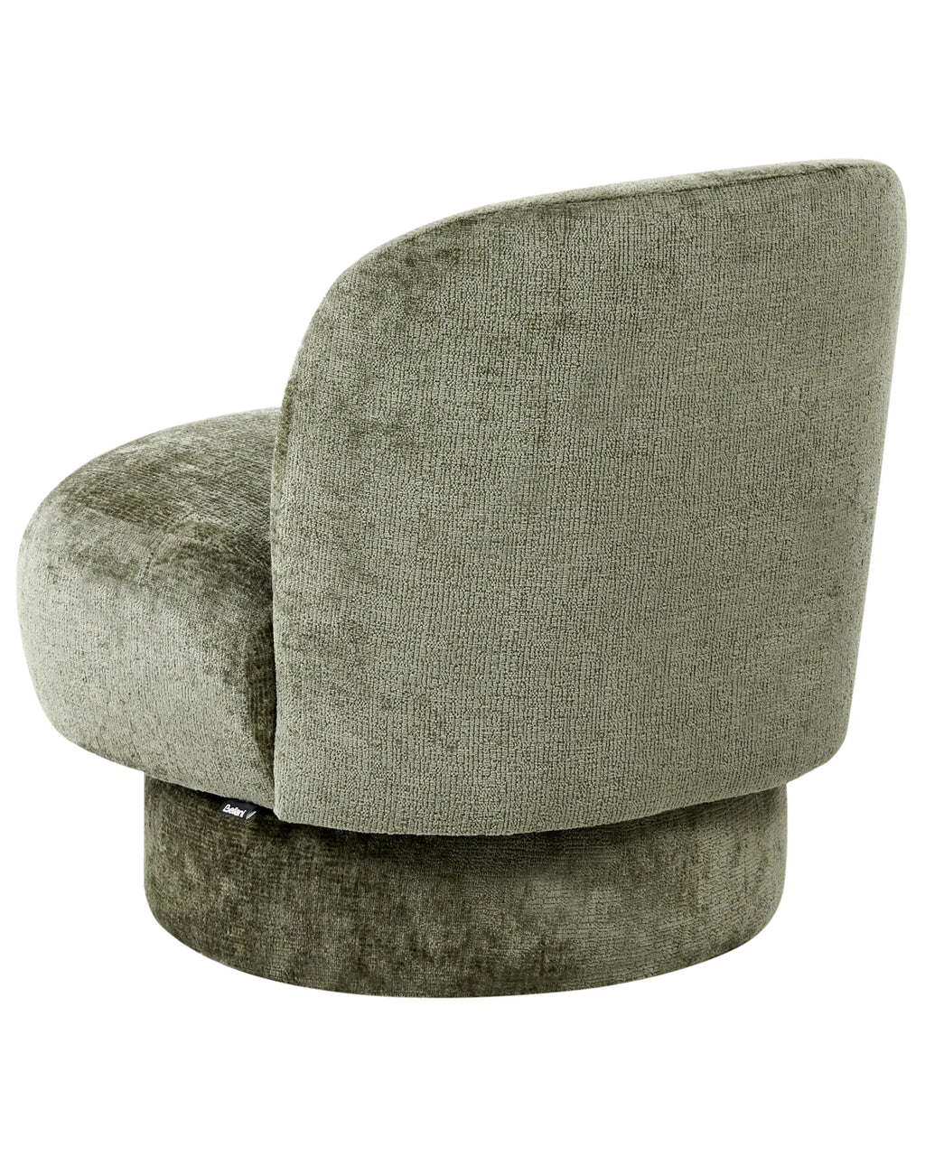 Swivel Armchair AYLO Chenille Green
