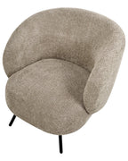 Armchair MAKELA Boucle Taupe