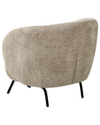 Armchair MAKELA Boucle Taupe