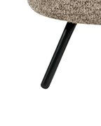 Armchair MAKELA Boucle Taupe