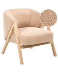 Armchair SKEI Boucle Beige