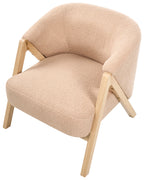 Armchair SKEI Boucle Beige