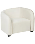 Armchair VELTADA Velvet Off-White