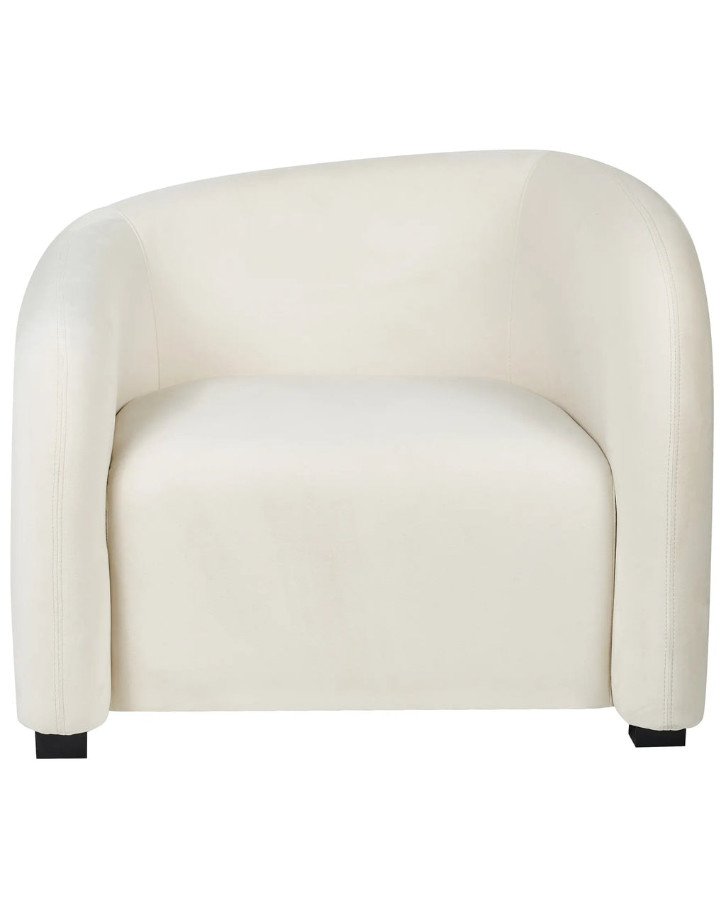 Armchair VELTADA Velvet Off-White