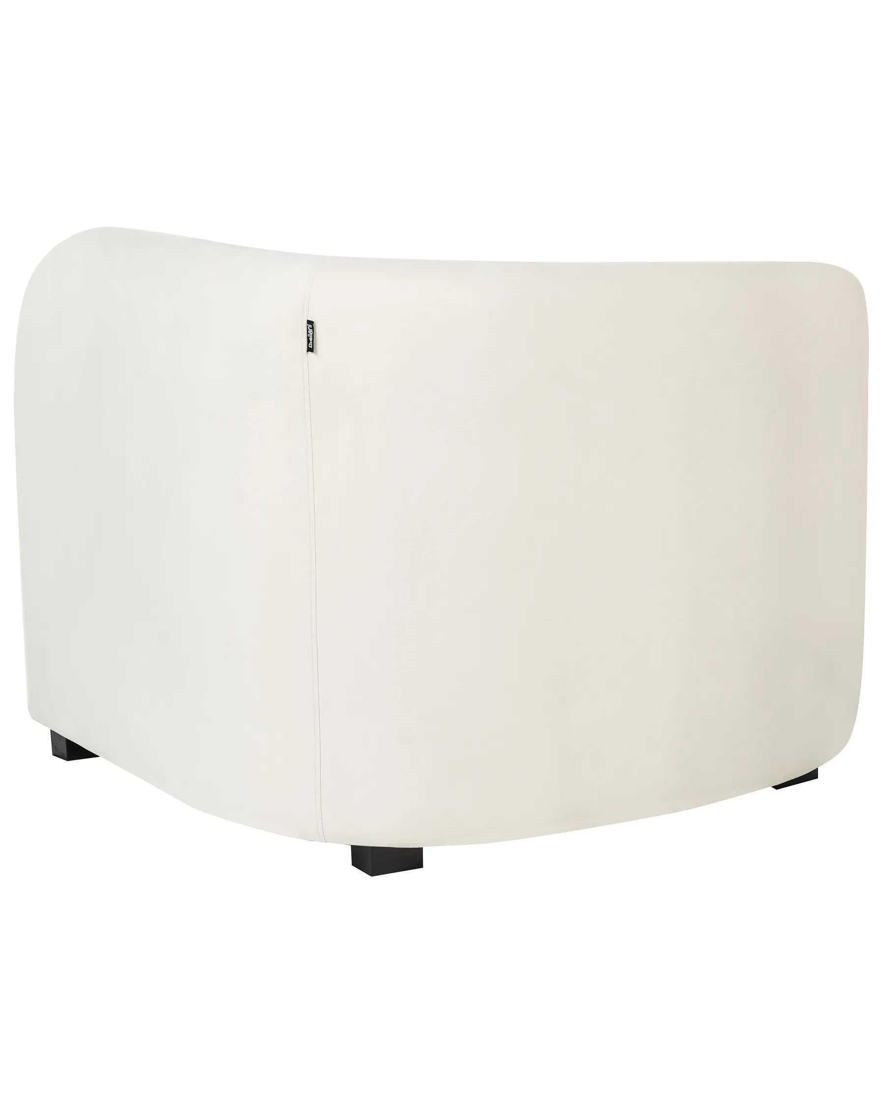 Armchair VELTADA Velvet Off-White