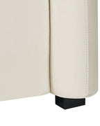 Armchair VELTADA Velvet Off-White