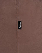 Armchair VELTADA Velvet Dark Brown
