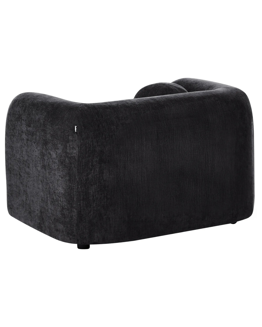 Armchair LEIREN Chenille Black