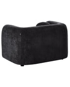 Armchair LEIREN Chenille Black