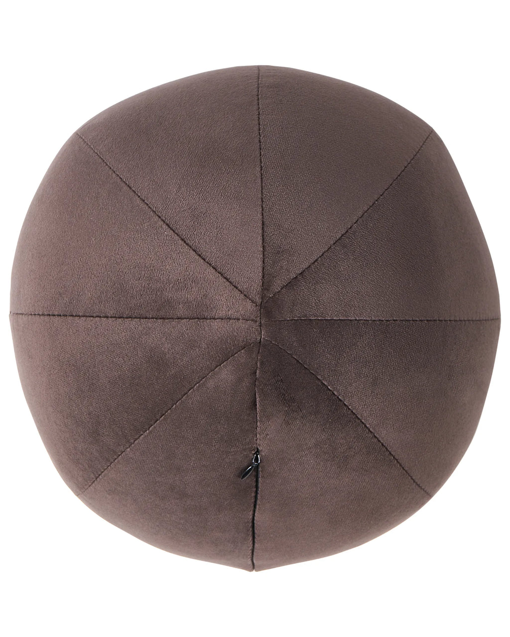 Armchair LEIREN Velvet Dark Brown