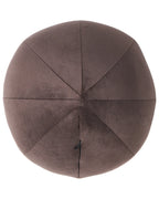 Armchair LEIREN Velvet Dark Brown