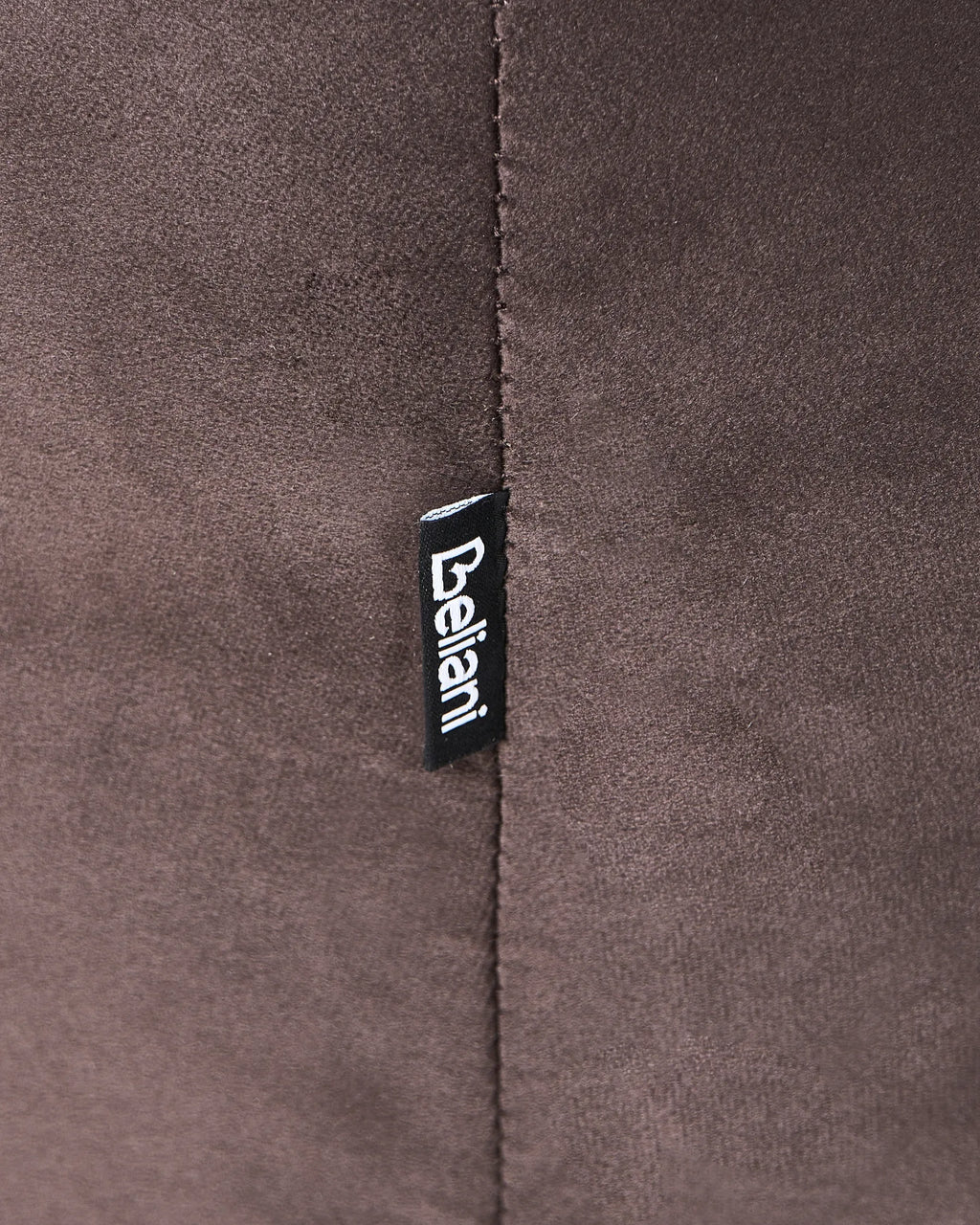 Armchair LEIREN Velvet Dark Brown