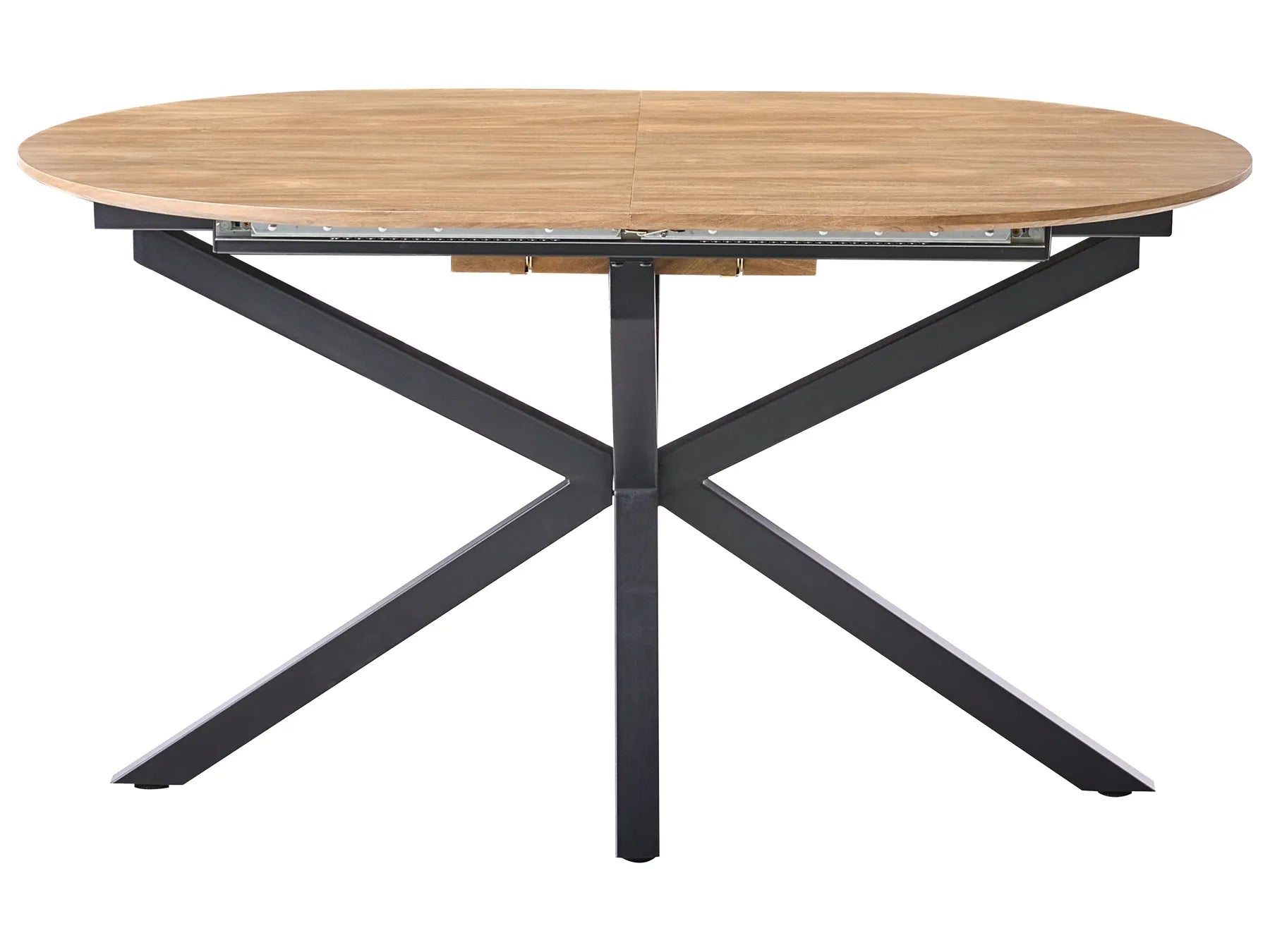 Extending Dining Table MACQUARIE Brown 140/180 cm 90 cm