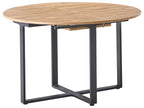 Dining Table ALEXANDRINA Brown 120/160 cm 120 cm