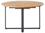 Dining Table ALEXANDRINA Brown 120/160 cm 120 cm