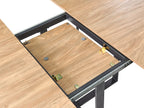 Dining Table ALEXANDRINA Brown 120/160 cm 120 cm
