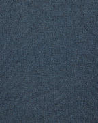 Set of 2 Dining Chairs ELMA Fabric Dark Blue
