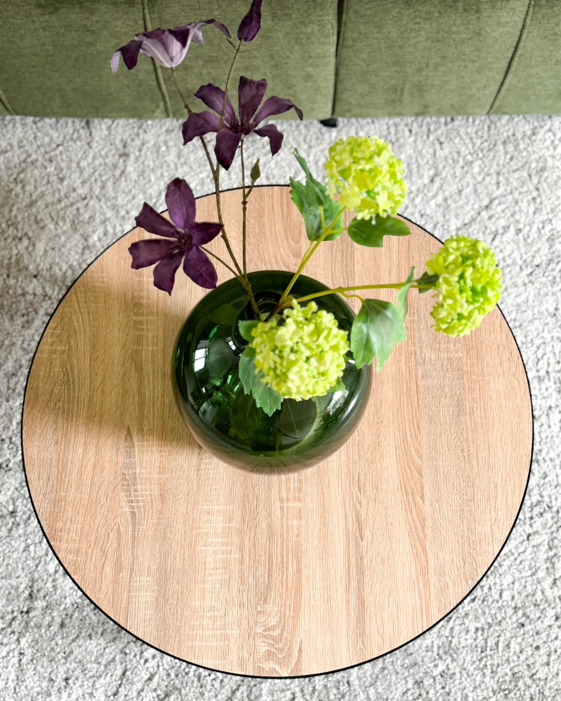 Coffee Table MELODY Light Brown