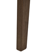 Set of 2 Dining Chairs GORRE Wood Dark Brown