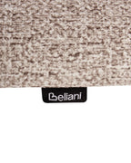 Set of 2 Dining Chairs BLANE Boucle Light Brown/ Taupe